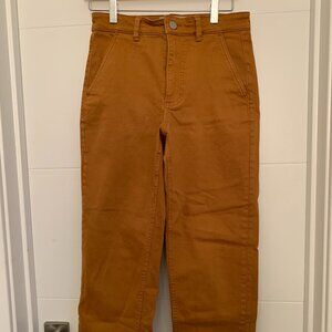 Everlane straight leg crop pant